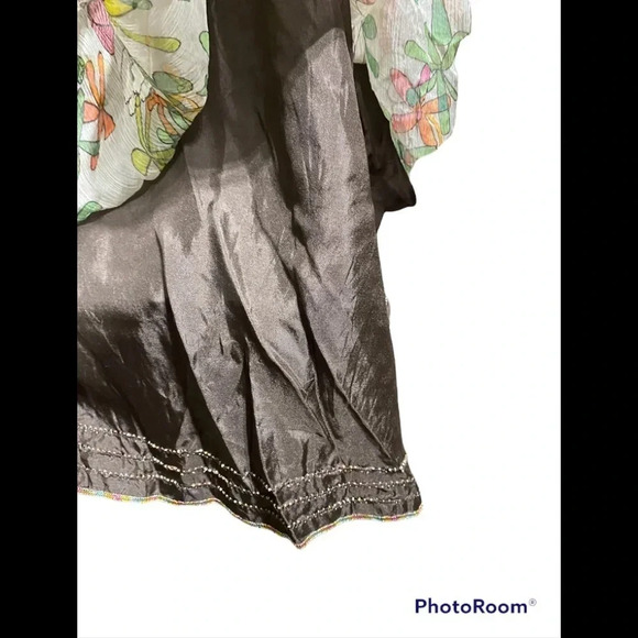 NWT For Love and Liberty 100% Silk Skirt - Picture 3 of 12